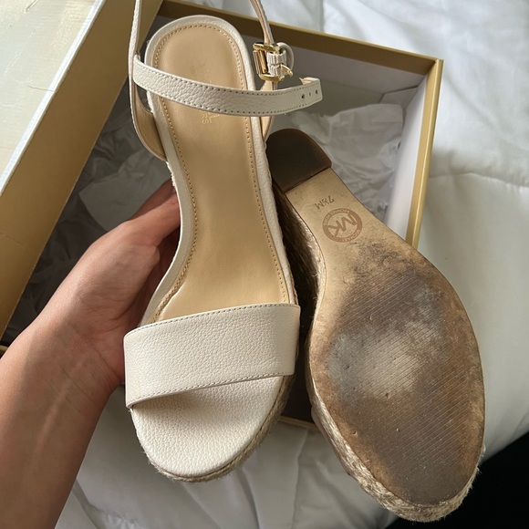 Michael Kors White Wedge heel sandals - Picture 12 of 12